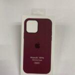 Plum Silicone case for iPhone 12 and 12 Pro