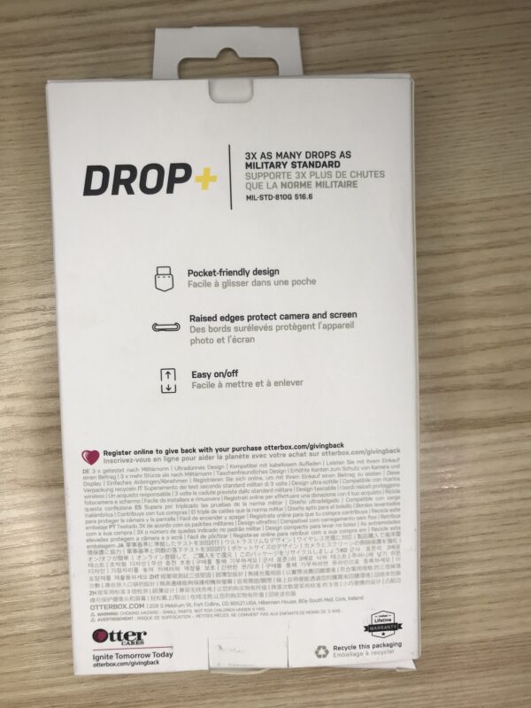 Otter Box Symmetry Drop+ 3x Tested to MilItary Standards Ultra ThIn Design Wireless Charging Compatible IPhone 16 Plus - Image 4
